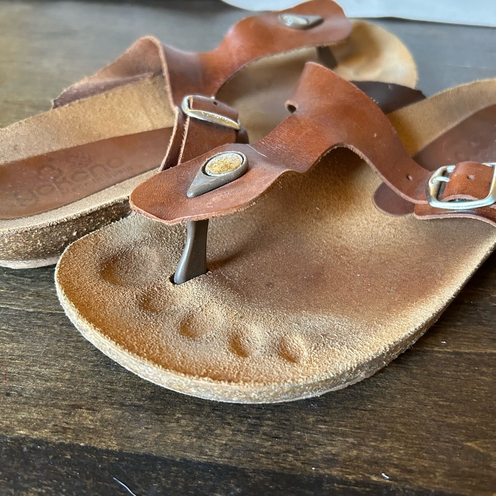 Yokono leather sandal sz 7.5 - Picture 7 of 11
